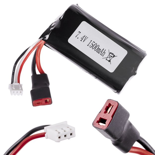 Akumuliatoriaus dalis, skirta X9115/X9116 7.4V 1500mah