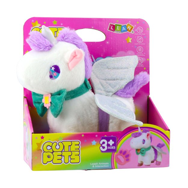 Interactive Unicorn on a Leash Walks Galloping Sounds Detachable Wings 3