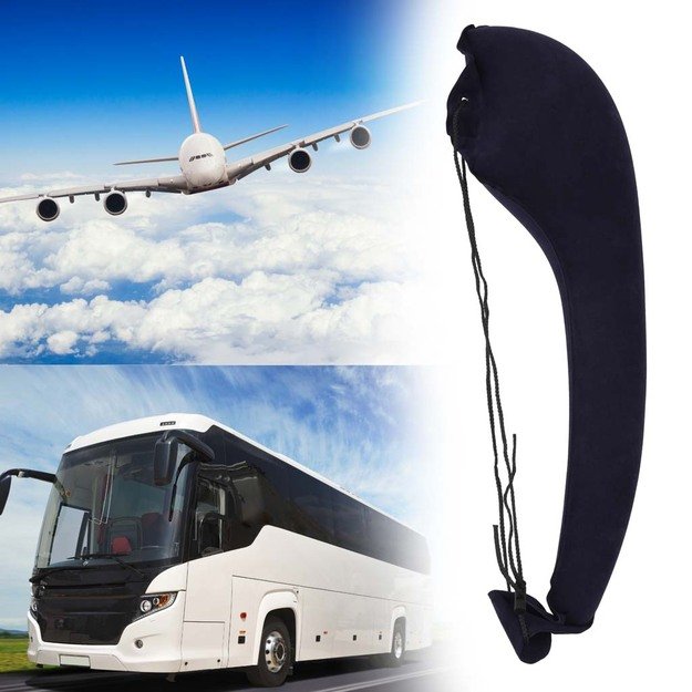 Pripučiama šoninė kelioninė pagalvėlė su tvirtinimo įtaisu 9