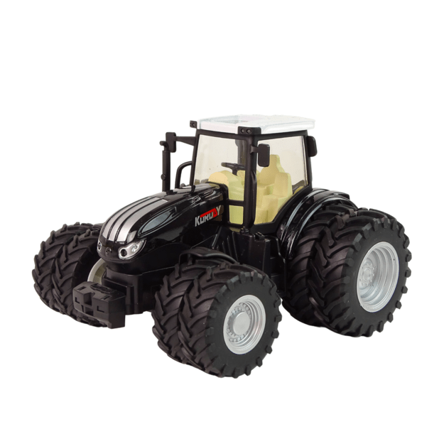 Remote controlled tractor R/C Black 2.4G Metal