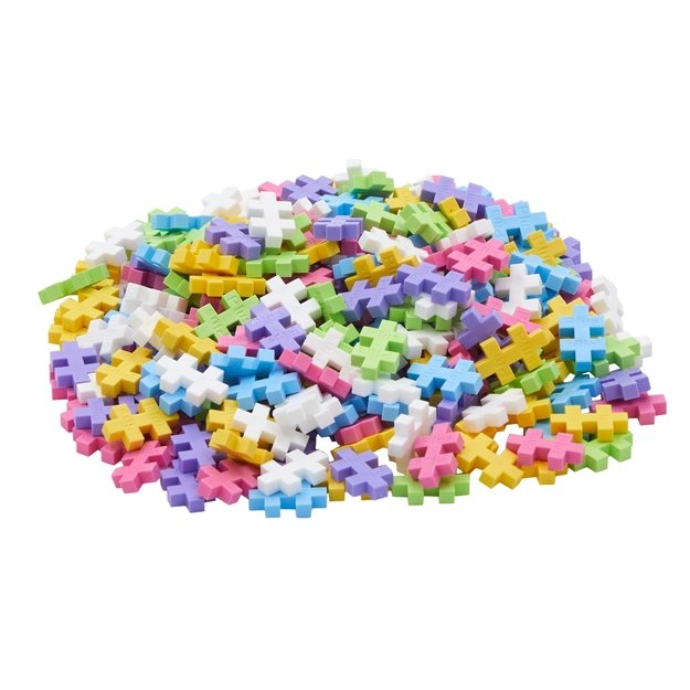 Plus Plus konstruktorius, pastelinių spalvų, 240 det. 2