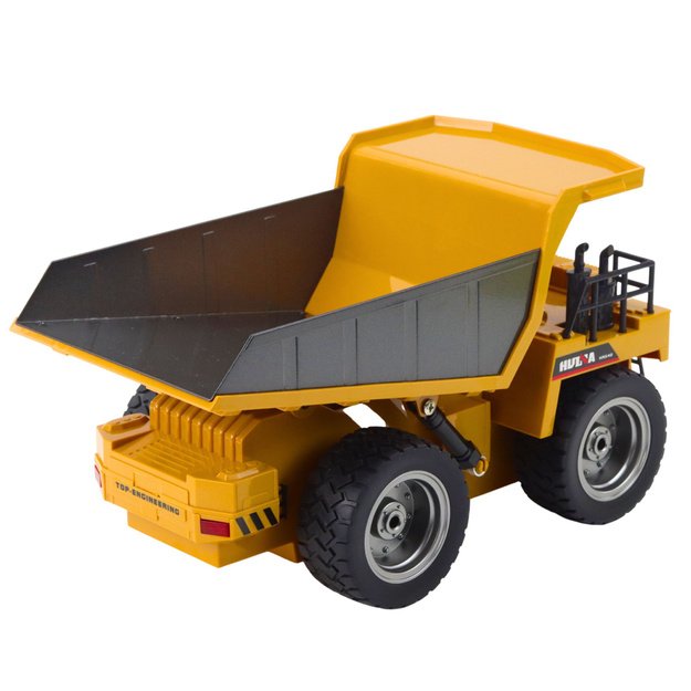Huina RC Dumper Truck Yellow 9-CH 1:18 2