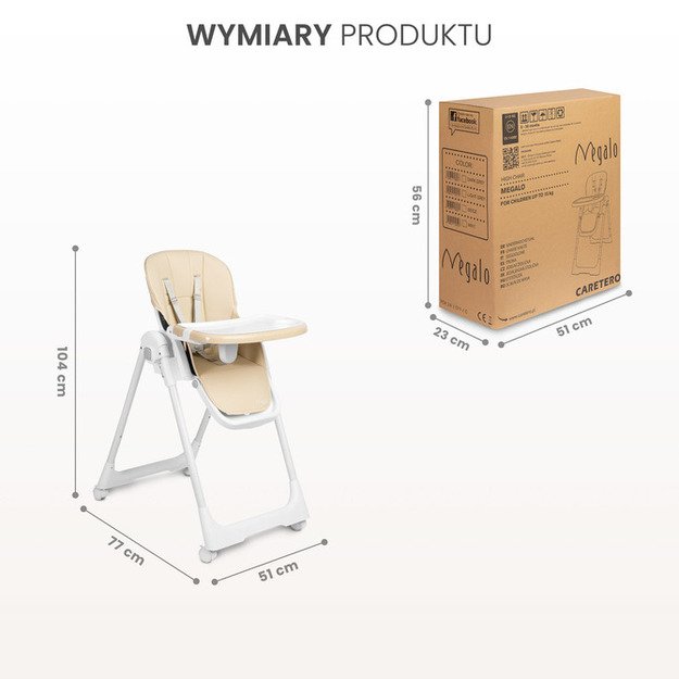 HIGH CHAIR MEGALO PINK 8