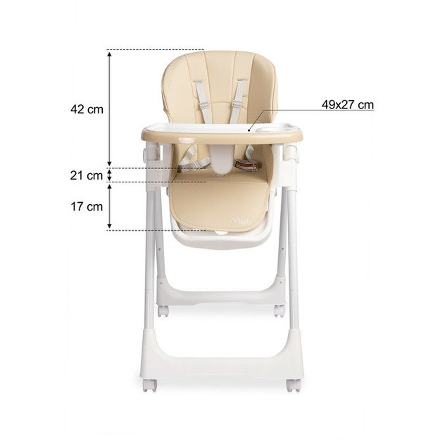 HIGH CHAIR MEGALO PINK 16