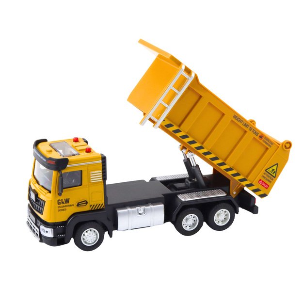 Construction Vehicle Yellow Tipper Truck 2