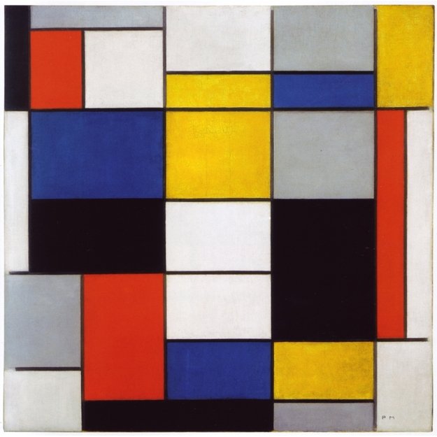 Plus Plus konstruktorius, Įkvėpimas - Mondrian