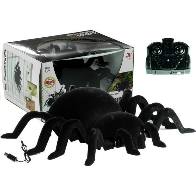 Interactive Big Scary Spider RC Remote Controlled Remote 4
