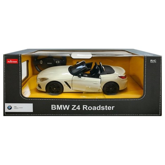 BMW Z4 Roadster R/C Car Rastar 1:14 White 6