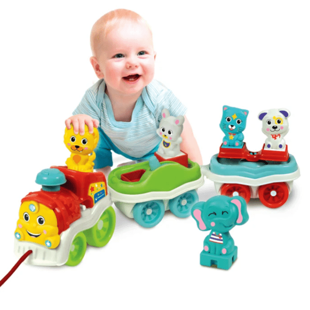 Interactive Animal Train Polish language Clementoni 50802 3