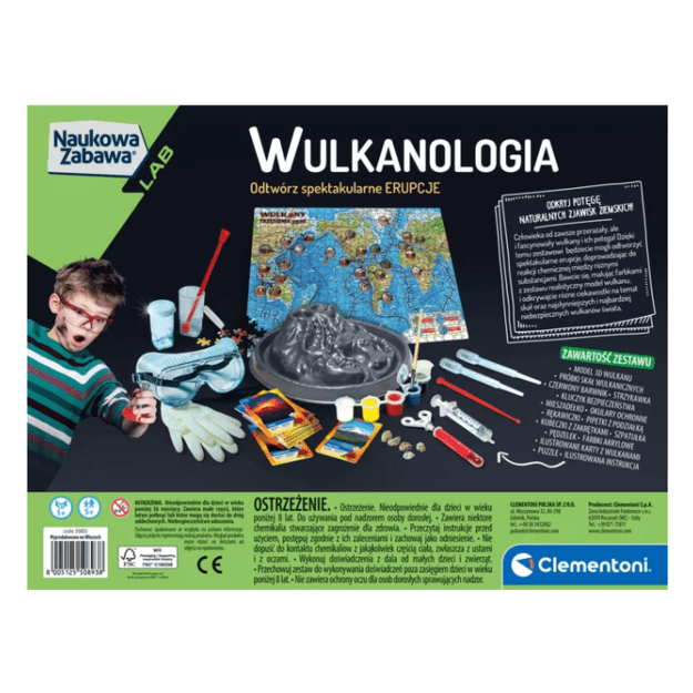 Scientific Fun Volcanology Science Kit Clementoni 50893 3