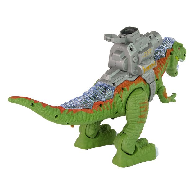 Dinosaur with Catapult Walks Shoots Green 4