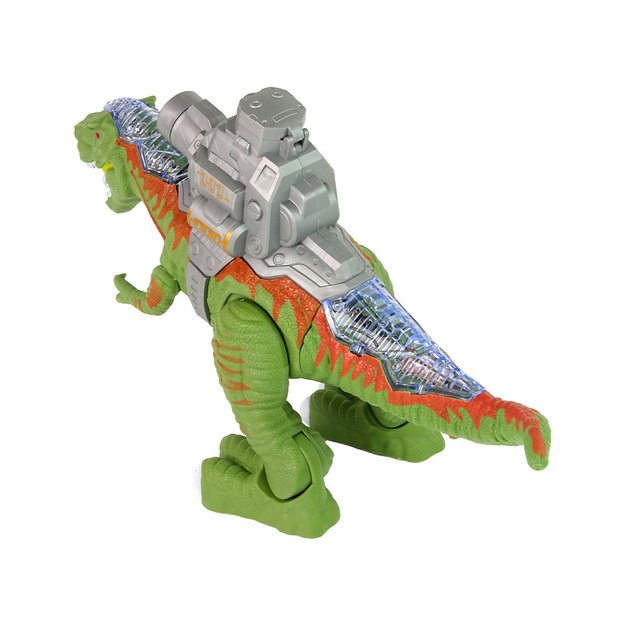 Dinosaur with Catapult Walks Shoots Green 5