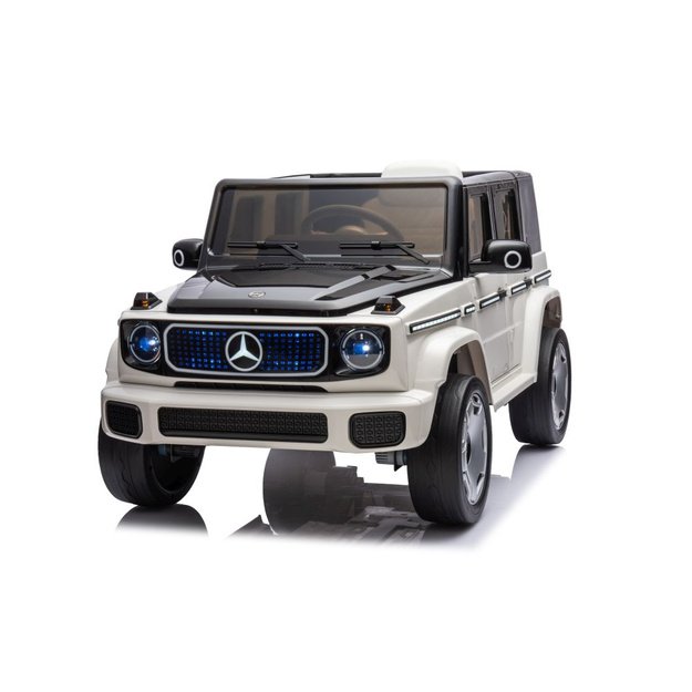 Battery-powered car Mercedes EQG 4x4 White