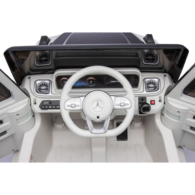 Battery-powered car Mercedes EQG 4x4 White