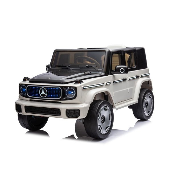 Battery-powered car Mercedes EQG 4x4 White