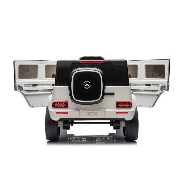 Battery-powered car Mercedes EQG 4x4 White
