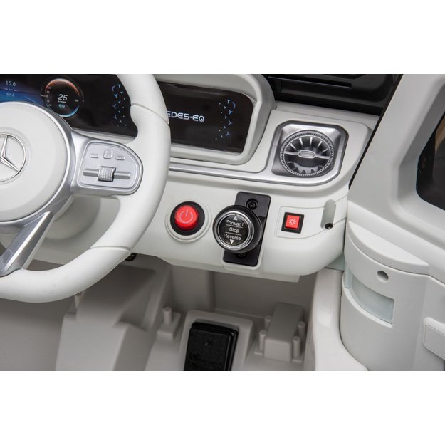 Battery-powered car Mercedes EQG 4x4 White