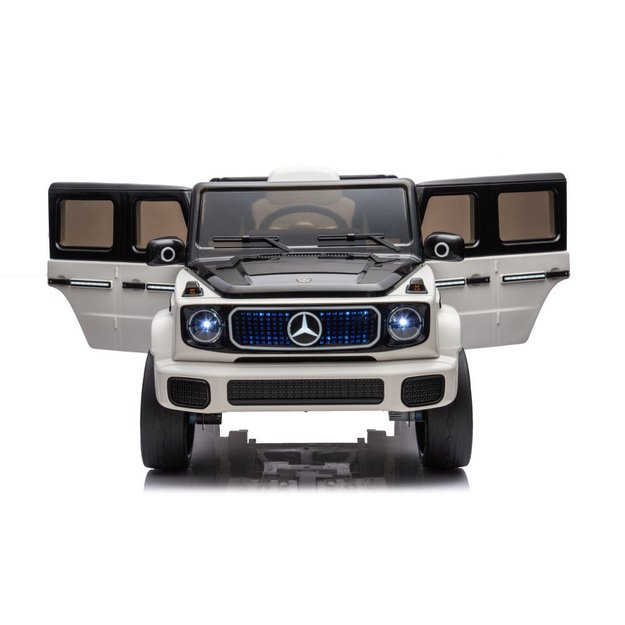 Battery-powered car Mercedes EQG 4x4 White