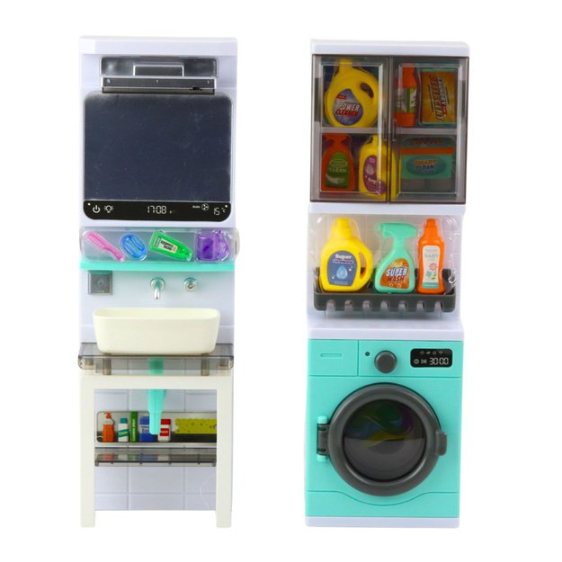Bathroom Toy Washbasin Cabinet Accessories Lights Sounds 1