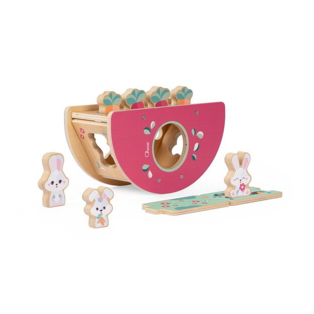 177790 WOODEN BUNNY HILL 1