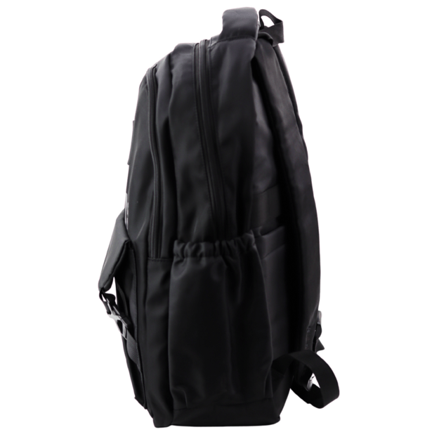 City School Backpack 6 Pockets Back Up Black 23L 46cm 1