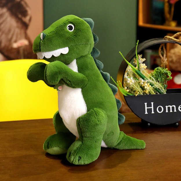 Plush Toy Dinosaur Cuddly Toy Green 27cm 2