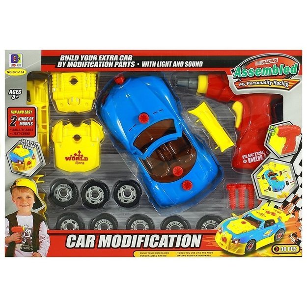Build Your Extra Car - DIY Set for Children