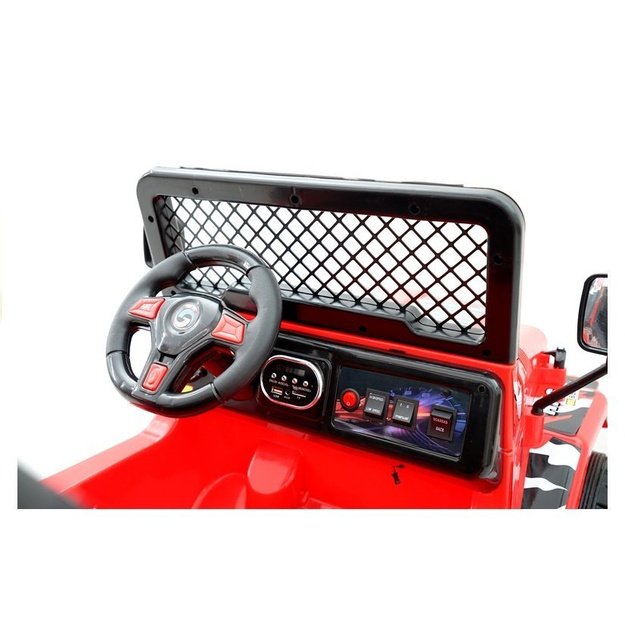 Pasivažinėjimo automobilis S618 EVA Raudona 1