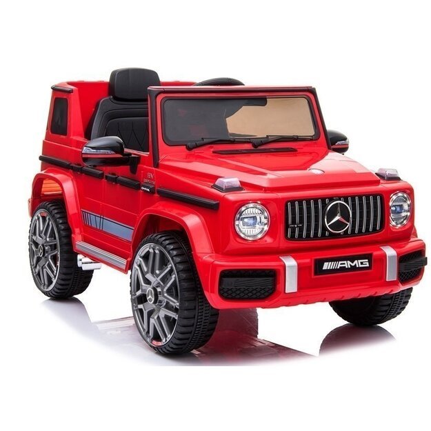 "Mercedes G63 AMG Electric Ride On Car" – Raudona