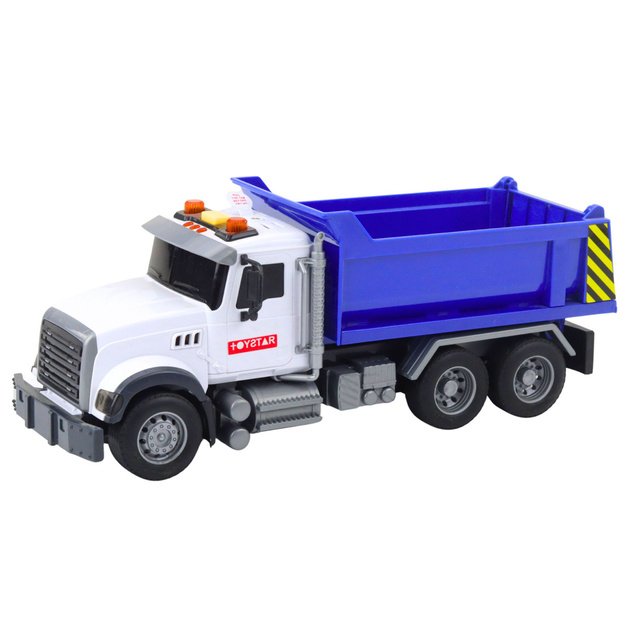 Tipper Truck Moving Box Lights Sounds Blue 1