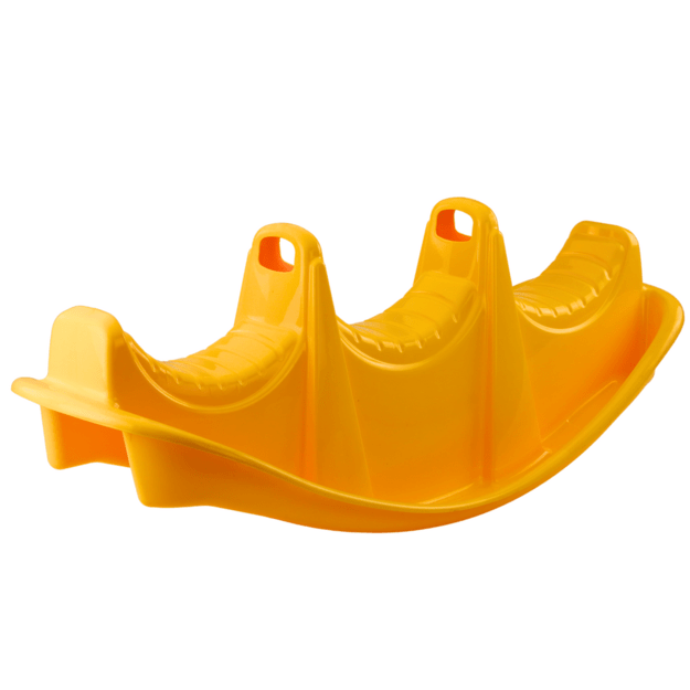 Rocker Three-Person Rocker Dog Cradle Stickers Yellow
