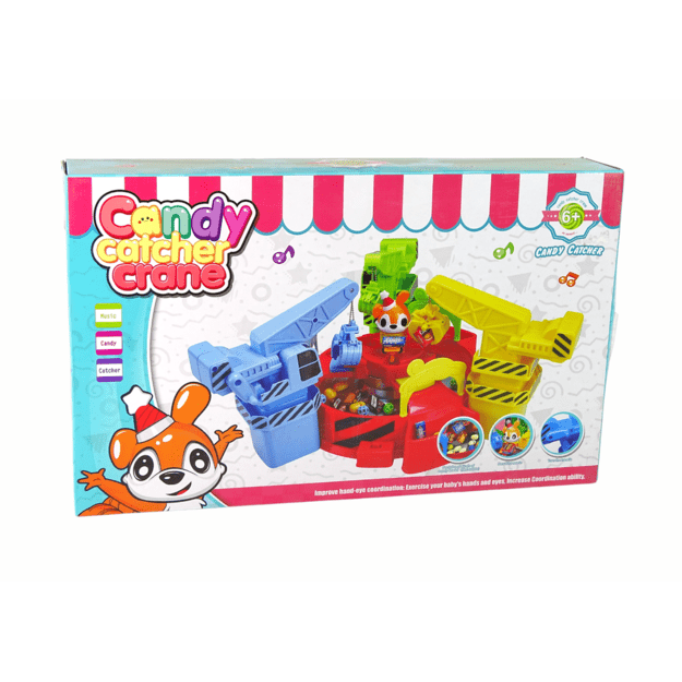 Saldainių gaudytojas Besisukantis žaidimas Pagauk savo prizą 6