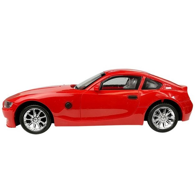 Transporto priemonių rinkinys Oranžinis sunkvežimis-monstras Raudonasis BMW Caravan 58 cm 7