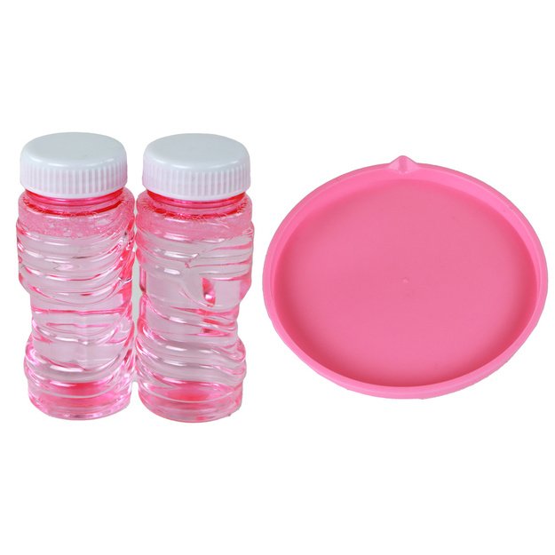 Soap Bubble Machine Soap Bubbles Electric Gun Pink 3