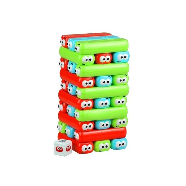 Game Tower With Worms Colorful Bricks 1