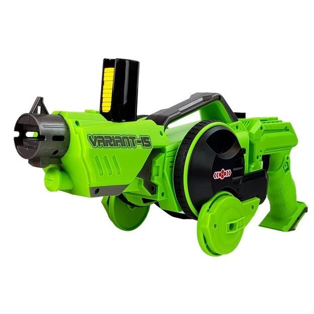 Gun Launcher Car 2 in 1 Remotely Operated Foam Discs Green