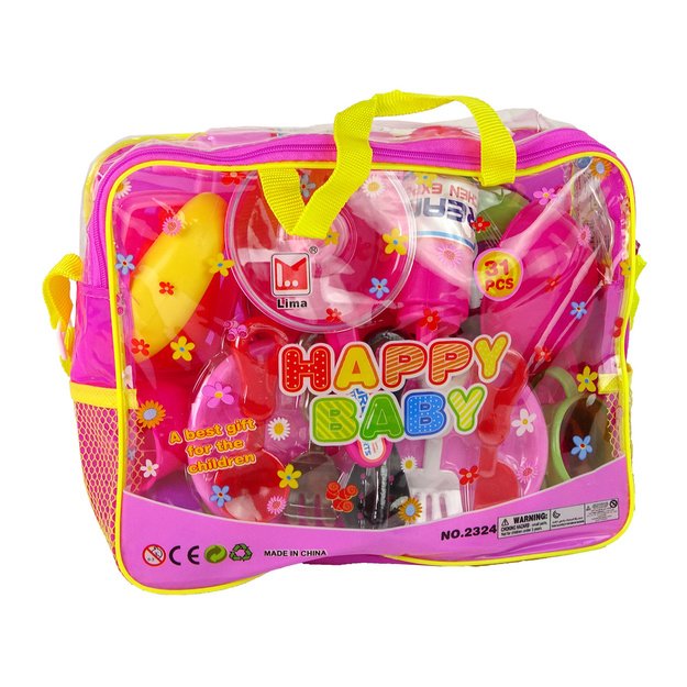 VIRTUVĖS REIKMENŲ RINKINYS KREPŠYJE (31 vnt.) 2