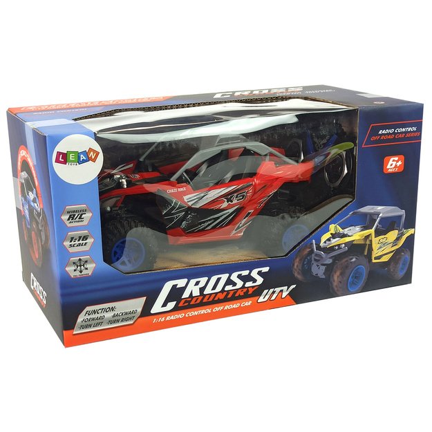 "Cross Country" nuotoliniu būdu valdomas automobilis 27 MHz raudonos spalvos 10