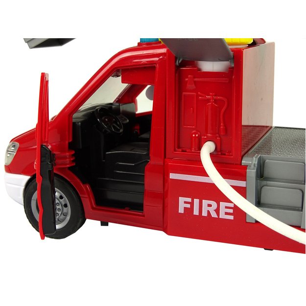 Fire Truck Red Water Sounds Lights