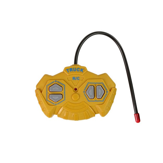 Nuotoliniu būdu valdomas statybinis sunkvežimis 1:24 geltonas 3