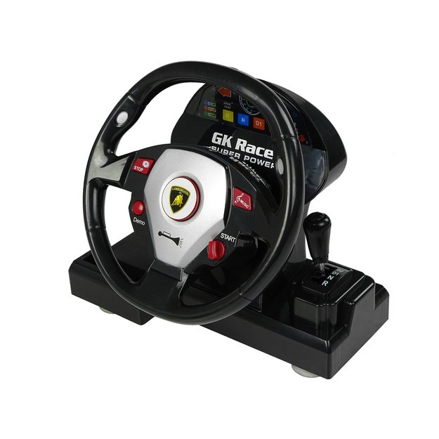 Remote Controlled Lamborghini Veneno Red 2.4 G Pilot Steering Wheel Sound Lights