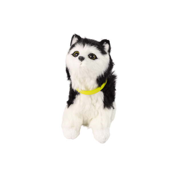 Interactive Plush Kitty Soft fur Stroke its head and learn its functions