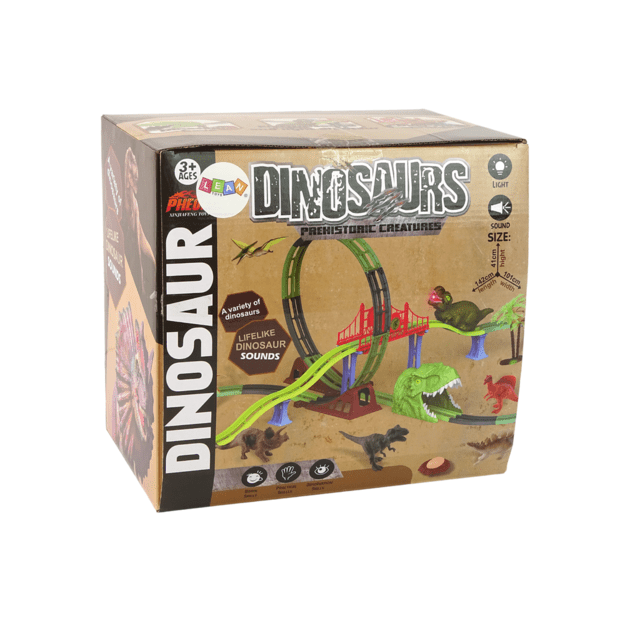 Dinosaur Railway Track Sound Light Accessories
