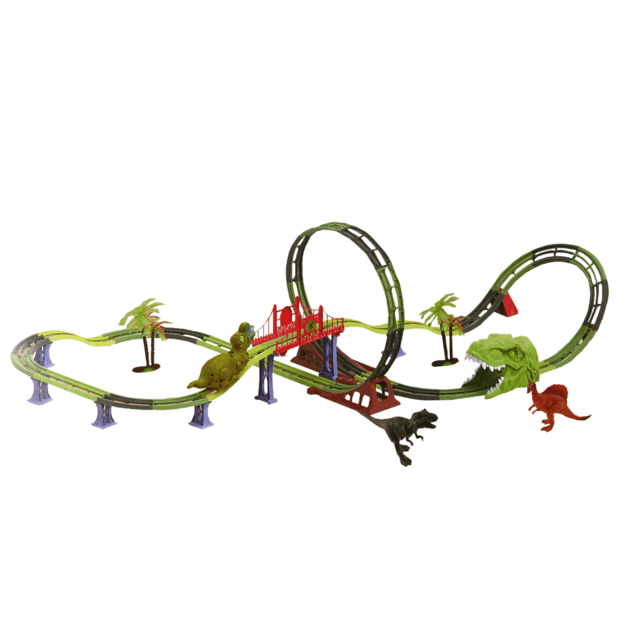 Dinosaur Railway Track Sound Light Accessories