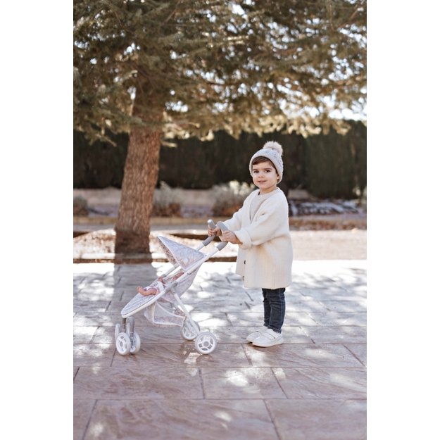 Arias lėlės kūdikio sportinis vežimėlis, blizgantis, 62 cm 3