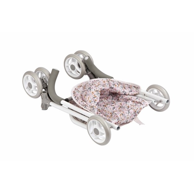 Arias lėlės kūdikio sportinis vežimėlis, blizgantis, 62 cm 2