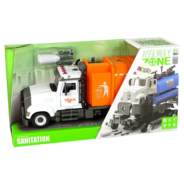 Šiukšliavežė, skirta atsukti ir susukti priedus, oranžinė 6