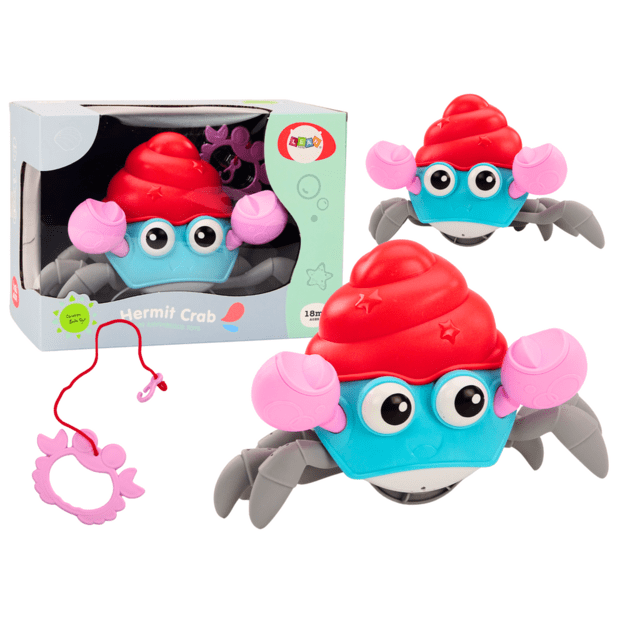 Vaikščiojantis interaktyvus krabas