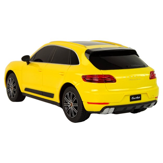Automobilis R/C Porsche Macan Turbo 1:24 Rastar Yellow 7