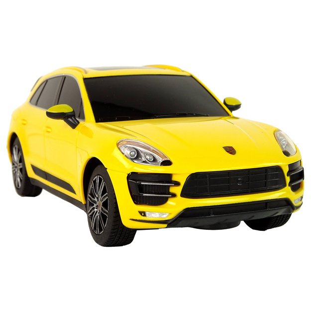 Automobilis R/C Porsche Macan Turbo 1:24 Rastar Yellow 3